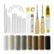 thumbnail image 1 of Kit de herramientas para manualidades de cuero de 29 piezas, punzón de costura, herramientas y suministros para manualidades de cuero para, 1 of 9