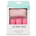 thumbnail image 2 of Oh Baby Bags Duffel Dispenser Gift Box (Faux Leather Pink), 2 of 2