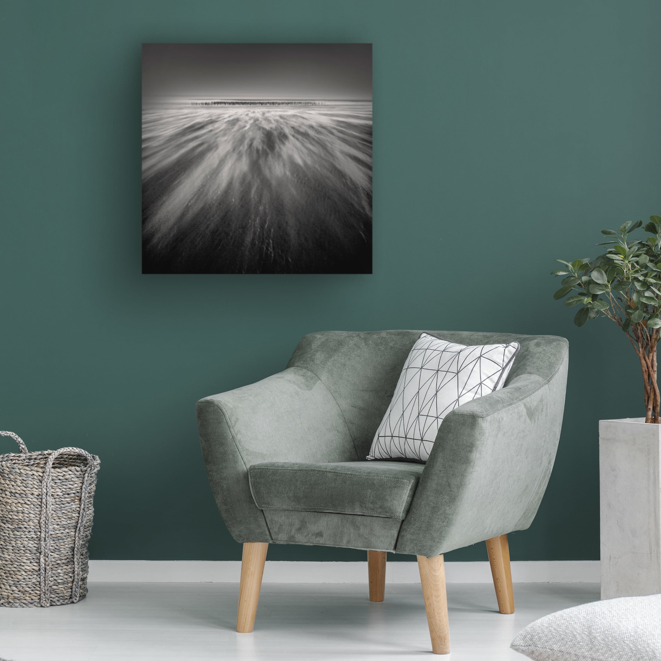 Trademark Fine Art Jean Luc BILLET Sandwind Vent de Sable Canvas Wall Art