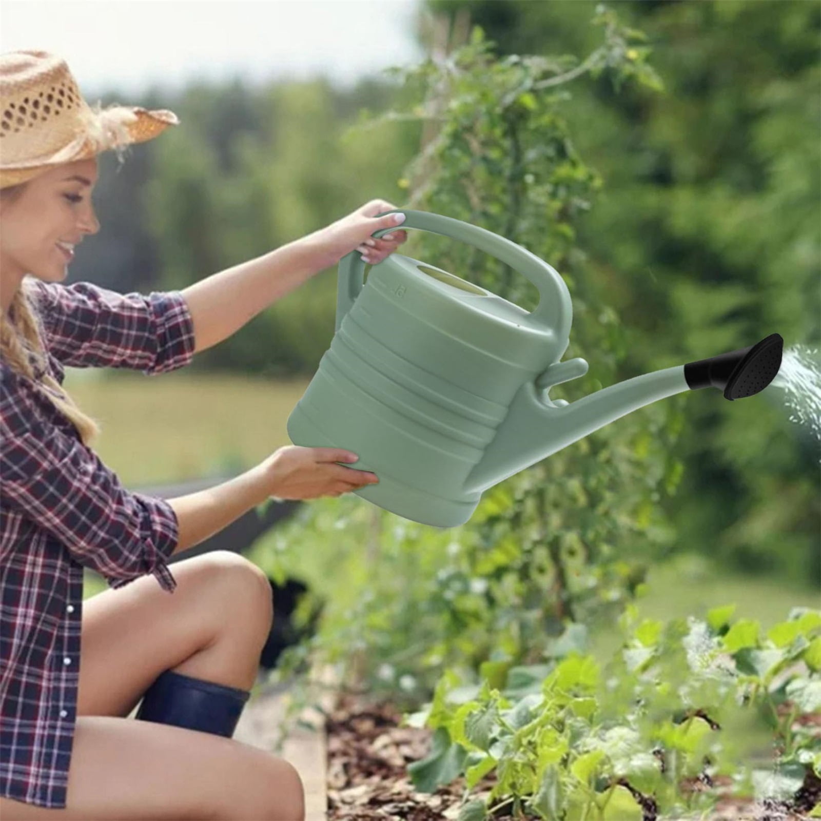 Watering Cans Classic 10 L Plastic Garden Watering Can For Indoor And Outdoor Use Watering Flowers Indoor Garden Home Apartment Garden Tools With Spray