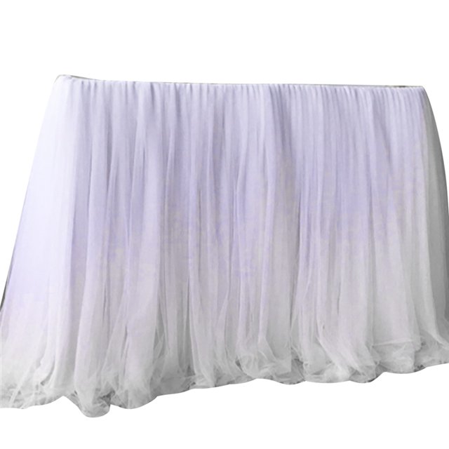 Coureur de Table, Nappe Douce Nappe Blanche Moelleuse Apparence Frappante