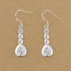 thumbnail image 3 of Pendientes durmientes Infinite Silver 925/1000 con óxido de circonio AAA Mujer, 3 of 4