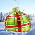 thumbnail image 4 of Christmas Decorations Outdoor Inflatable Ball Christmas Inflatable Giant Ball Decorated Ball for Outdoor Ornament PVC Large Giant BallAH868, 4 of 4
