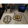 thumbnail image 4 of Norwich Terrier Christmas Flowers Pair of Pot Holders 7.5 in x 7.5 in, 4 of 5