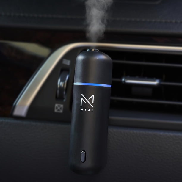 Difusor ambientador para coche MYZI Waterless con 6 aromas de recarga