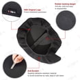 thumbnail image 2 of KBH Center Console Armrest Cover for 2017-2023 Subaru Crosstrek/Impreza Accessories, Soft Cozy Nylon Washable Arm Rest Protector Covering for Car, Black, 2 of 8