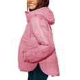 thumbnail image 2 of Winter Fashion Women Casual Hooded Lightweight Hooded Puffer Coat, 2 of 3