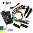 thumbnail image 1 of Labymos Resistance Bands Set (11pcs) Exercise Bands with Door Anchor Handles Ankle Strap and Carrying, 1 of 6