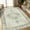 Gray, variant on bedroom rug Machine washable 5x7Area Rugs Ultra-Thin Washble Rug Stain Resistant Anti Slip Backing Rugs for Living Room,Bedroom for entryway Vintage Home Decor Area Rug Father's Day Easter Gifts Rugs