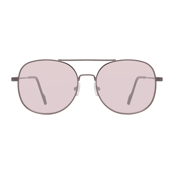 M  Driving Glasses, Women's Protective Eyewear, MD645217, Metal Frame, Gunmetal, Rose Lenses