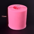 thumbnail image 2 of KAKOWELY Molde de silicona para tartas con forma de piña, ideal para decorar galletas y repostería (rosa), 2 of 4