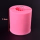 thumbnail image 2 of KAKOWELY Molde de silicona para tartas con forma de piña, ideal para decorar galletas y repostería (rosa), 2 of 4