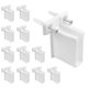 thumbnail image 1 of Soporte de pared de alambre ZIUZI Heavy Duty, blanco, 1 of 7