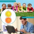 thumbnail image 1 of Silicona Night Glow Push Bubble Pendant Autismo Stress Reliever Juguetes para niños Likrtyny juguetes de los niños, 1 of 9