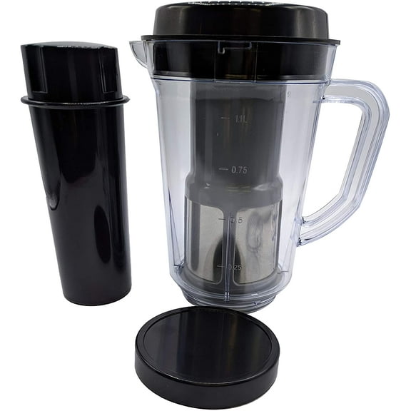 Blendin Replacement Fruit and Vegetable Juicer Attachment Pitcher Jar, Compatible with Magic Bullet Blender MB-1001