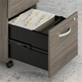 thumbnail image 4 of Studio C 72W x 30D Office Desk with Drawers in Modern Hickory - Engineered Wood, 4 of 9