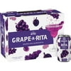 Ritas Grape-A-Rita Sparkling Margarita, 12 Pack 8 fl. oz. Cans