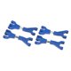 thumbnail image 4 of Vogacara 2 uds., 1/10, brazos de suspensión de Metal para coche, mejora de repuesto, adorno, repuesto de piezas para Redcat Blackout XTE XBE SC Kits de construcción modelo Azul Vogacara FN001076-02, 4 of 6