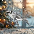 thumbnail image 4 of [2D ACRYLIC] Shark Acrylic Suncatcher, Shark Ornaments, Shark Decor, Shark Gifts For Women Men, Shark Sun Catcher For Window Hanging, Shark Lovers Gift, 4 of 4