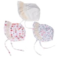 thumbnail image 1 of M Gorro bonito para nacimiento de niña, gorro de algodón suave para recién nacido, para niñas de 3 a 6 meses, talla M, 1 of 5