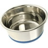 Our Pet Premium Rubber-Bonded Stainless Steel Bowl, 0.75pt.