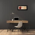 thumbnail image 4 of Studio, Sd Graphics 24x12 Black Modern Framed Museum Art Print Titled - Beware of Cute Dog, 4 of 5
