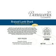 thumbnail image 2 of Bonewerks Culinarte Lamb Shank Cooked Braised Sous Vide, 17 Ounce -- 12 per Case., 2 of 3
