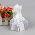 thumbnail image 3 of Pack of 500 (35 x 22mm) White Tagging Tags Price Tags Price Tags Display Tags with Hanging String, 3 of 5