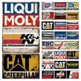 thumbnail image 2 of Letrero de hojalata de metal con piezas de automóvil vintage, placa decorativa para pared, garaje, granja, bar, cueva de hombre, club de automóviles, decoración de herramientas y piezas, 2 of 5