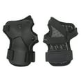 thumbnail image 4 of Muñequeras de patinaje sobre ruedas negras Guantes protectores duros para deportes de hielo para niñ Abanopi Muñequera, 4 of 7