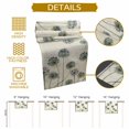 thumbnail image 5 of Rustic Dandelion Cotton Linen Table Runner, Washable Table Runners for Kitchen, Dining Room, Holiday, Home Party Table Decor, 13x36 Inches, 5 of 9