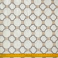 thumbnail image 5 of Fabric Mart Direct Ivory Medallion Geometric Embroidered Fabric By The Yard, 4 Continuous Yards Cotton Embroidery Fabric, Upholstery Fabric, Curtain Fabric, Wholesale Fabric, 5 of 6