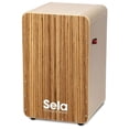 thumbnail image 2 of Sela CaSela Pro On/Off Snare Cajon Zebrano, 2 of 5