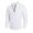 White, variant on TOMVIGX Mens Quarter Zip Pullover Ruched Mock Neck Shirt Slim Fit Long Sleeve Tops Pleated Casual Sportswear Daily Wear Outfits L