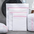 thumbnail image 5 of 5-Piece Mesh Laundry Bags with Zipper, Travel Storage Organizer Bag Clothing Washing Bags for Laundry, Lingerie, Blouse, Bra, Socks, Underwear, 5 of 5