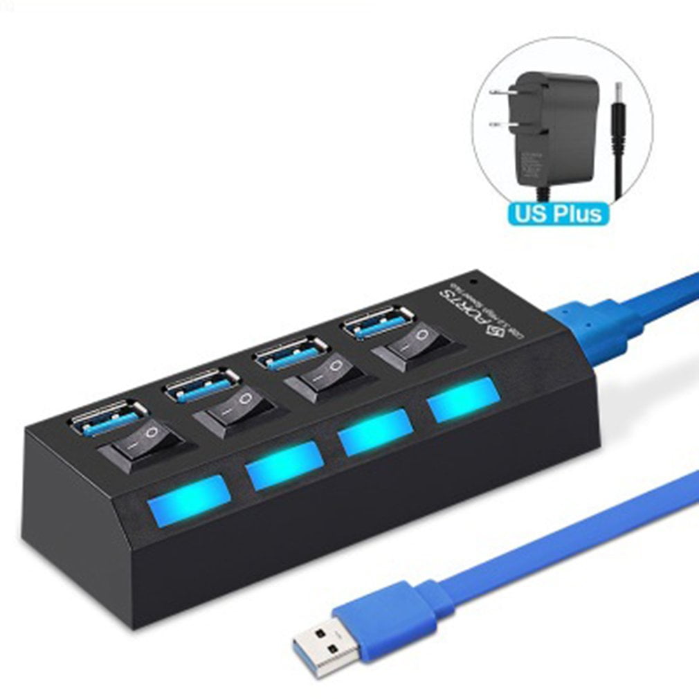 TOP.E Usb Hub 3.0 Usb Splitter Multi Usb 3 2.0 Hub Multiple 4/7 Port