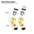 thumbnail image 2 of Uemuo Hello Summer Gnome Printed Kids Boys Socks Seamless Crew Socks Crazy Funny Athletic Sport Socks for Children, 2 of 6