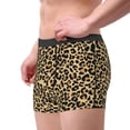 thumbnail image 2 of Gaeub Leopard Print Print Men's Boxer Briefs,Super Fit Boxer Briefs for Men,Quick-Dry Underwear with 4-Way Stretch-Large, 2 of 5