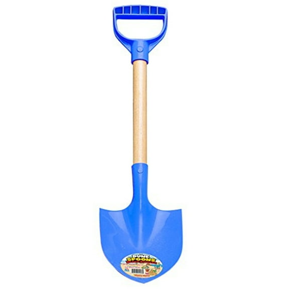 Dune Spoons Beach Diggers - Plastic Kid Shovels for Sand or Snow - Blue