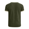 thumbnail image 5 of Tauxra Men's Short Sleeve T-Shirt with Front Pocket, Casual Tee for Everyday Wear, Breathable Round-Neck Top, 5 of 5