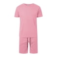 thumbnail image 3 of Mens Short Sets Two Piece Set T Shirt and Shorts Summer Outfits for Men Beach Wear Clothing Matching Sets, 3 of 4