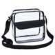 thumbnail image 1 of Bolso Bandolera De Mensajero Cruzado Transparente, Bolso Transparente Diagonal De Un Hombro, Bolso Cuadrado Pequeño Deportivo De Moda Para Ir De Compras Y Fitness sonducket AP005793-00, 1 of 6