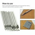 thumbnail image 4 of 10 PCS Heavy Duty Leather Hollow Hole Punch Set DIY Craft Hand Tools 0.5-5mm NEW, 4 of 10