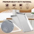 thumbnail image 3 of 6Pack 15"×21" Baking Sheet Pan Aluminum Cookie Sheets, 3 of 8