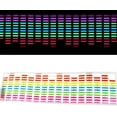 thumbnail image 4 of 45 x 11cm Sound Music Activate Sensor Car Auto Sticker LED Light Equalizer Glow, 4 of 6