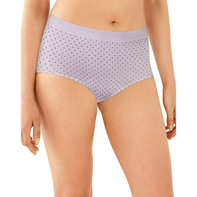 Bali Culotte Lissante Tout Autour One Smooth U, 7, Améthyste Prune à Pois