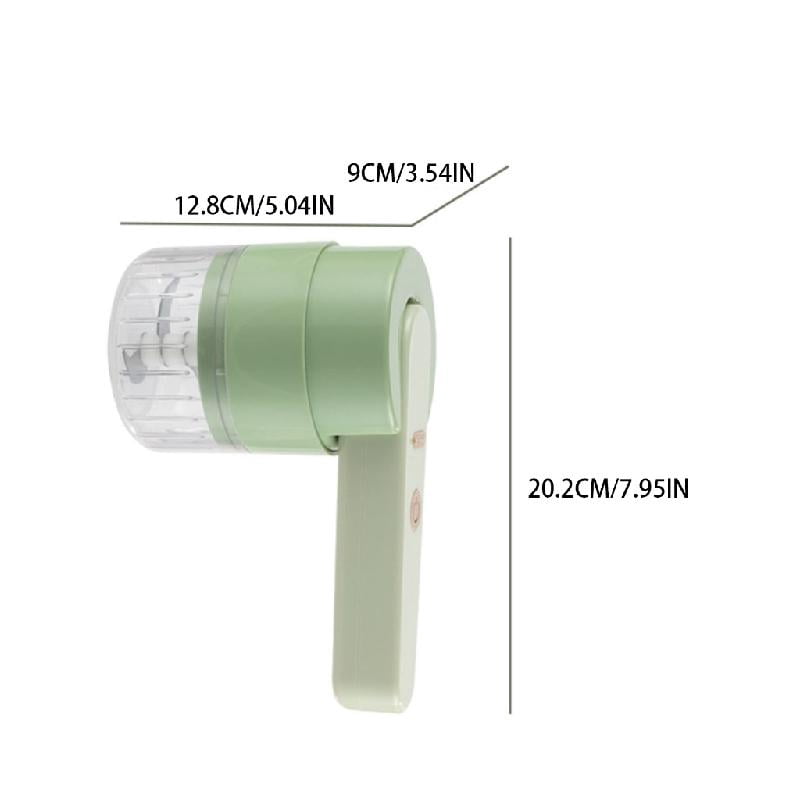 Food Choppers Portable Food Processor Electric Vegetable Slicer and Dicer Pull Mechanism for Onion
