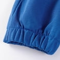 thumbnail image 5 of Lenpel Boys' Sweatpants Toddler Cotton Elastic Waist Pull on Cargo Joggers Performance Athletic Pants for Children 2-7 Y(Blue,7-8 Years), 5 of 7