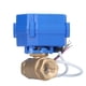 thumbnail image 2 of Válvulas De Bola Eléctricas, Mini Válvula Motorizada Equipo Hidráulico DC12V DN15 Latón Para Fábrica, 2 of 7