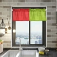 thumbnail image 2 of Football Operation Curtain Valances Farmhouse Design Window Treatment Decor Blackout Rod Pocket for Windows Living Room Kitchen 54" x 18", 2 of 5